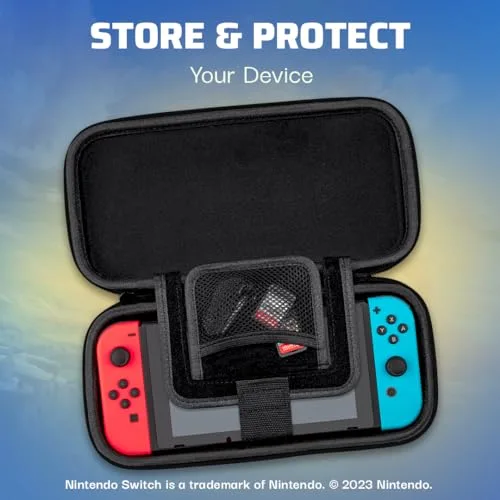 PDP Étui de voyage Hyrule Blue Nintendo Switch - vue 2