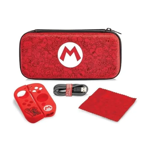 PDP Housse de Protection Starter Kit Mario Édition Nintendo Switch