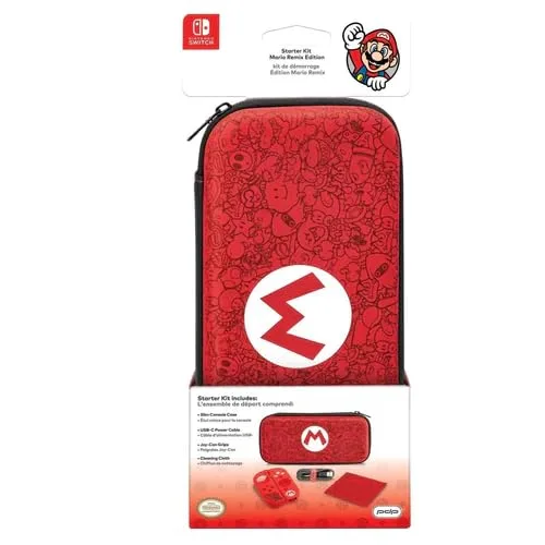 PDP Housse De Protection Starter Kit Mario Édition Pour Nintendo Switch - vue 2