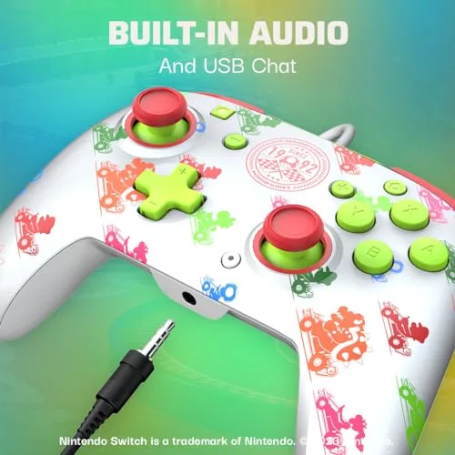 PDP - Manette de jeu filaire REMATCH Mario Kart Racers pour Nintendo Switch et Switch OLED - vue 3