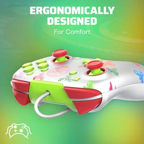 PDP - Manette de jeu filaire REMATCH Mario Kart Racers pour Nintendo Switch et Switch OLED - vue 6