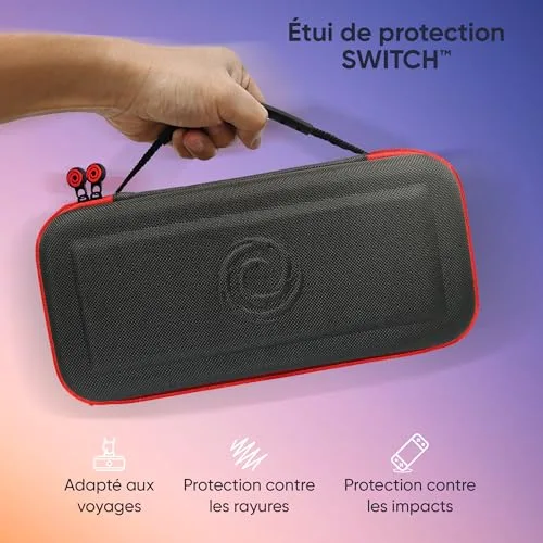 Pochette de Protection pour Nintendo Switch 2 - Oniverse - Housse Etui Rigide à Poignée Emplacements Jeux Filet de - vue 3