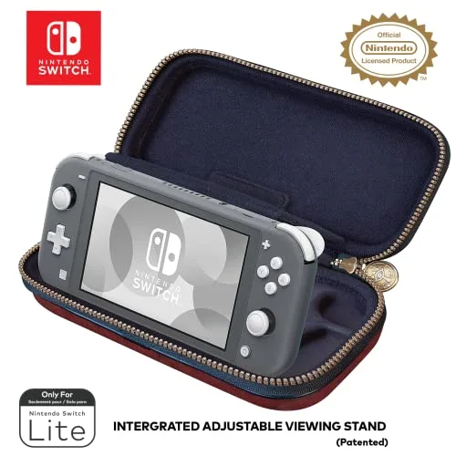 Pochette de transport - BigBen - Zelda Breath of the Wild - Marron - Nintendo Switch Lite - Deluxe - vue 3