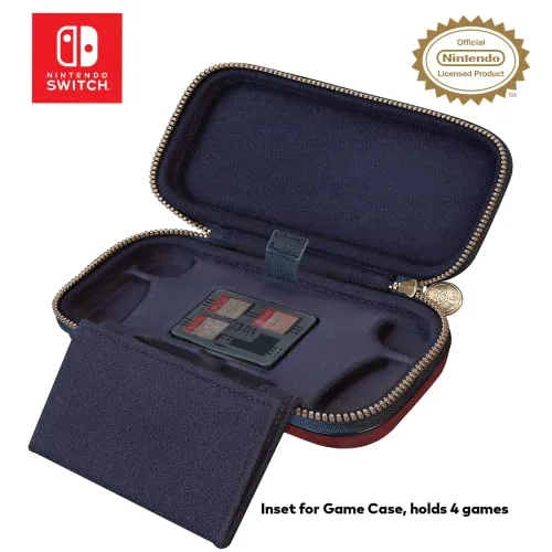 Pochette de transport - BigBen - Zelda Breath of the Wild - Marron - Nintendo Switch Lite - Deluxe - vue 5