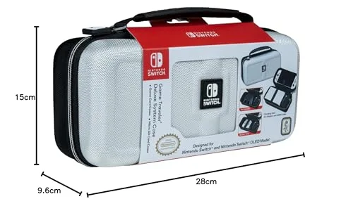 Pochette de transport - NACON - Nintendo Switch - Rigide - Blanc - Housse Gamebag - vue 3