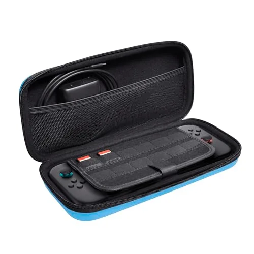 Pochette pour Nintendo Switch 2 - TRUST - GXT 1251B - Antichoc - Espace pour 4 Joy-Cons - Bleu - vue 5
