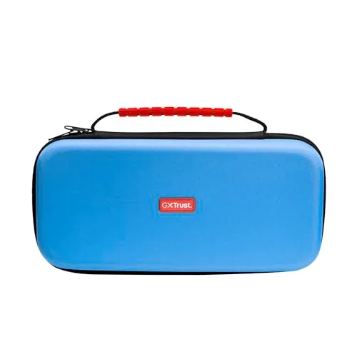 Pochette pour Nintendo Switch 2 - TRUST - GXT 1251B - Antichoc - Espace pour 4 Joy-Cons - Bleu - vue 7