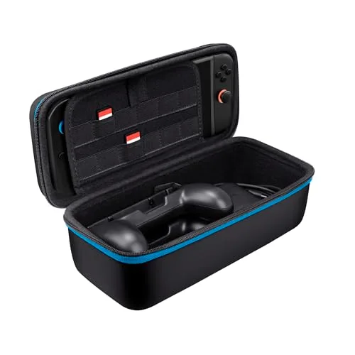 Pochette XL - TRUST - GXT 1252 - Antichoc - Espace pour 4 Joy-Cons - 12 Jeux - Noir - vue 5