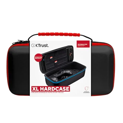 Pochette XL - TRUST - GXT 1252 - Antichoc - Espace pour 4 Joy-Cons - 12 Jeux - Noir - vue 9