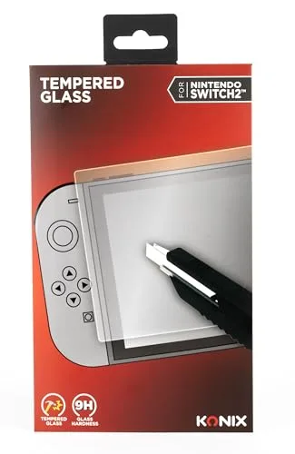 Protection d’écran verre trempé - KONIX - Nintendo Switch 2 - Anti-bulle - Anti-rayures - Indice de dureté 9H - 100 % - vue 5