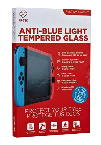 FRTEC Verre Trempé Anti-Lumière Bleue Nintendo Switch