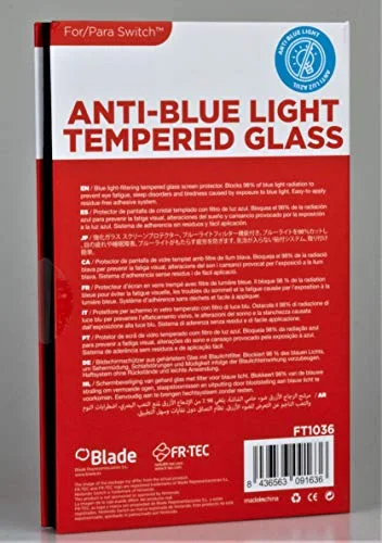 Protection décran en Verre Trempé Anti-Lumière Bleue - FRTEC - Nintendo Switch - vue 3