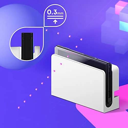 Protection écran Nintendo Switch OLED - Oniverse - Verre trempé 9H Anti-lumière Bleue - Film de protection Résistant - vue 5