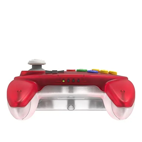 Retro-Bit Tribute 64 2.4GHz Manette sans Fil pour Nintendo 64/Switch/PC/Mac Clear Red - vue 3