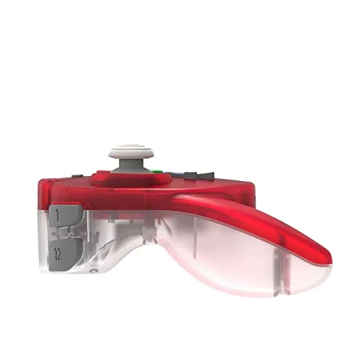 Retro-Bit Tribute 64 2.4GHz Manette sans Fil pour Nintendo 64/Switch/PC/Mac Clear Red - vue 4