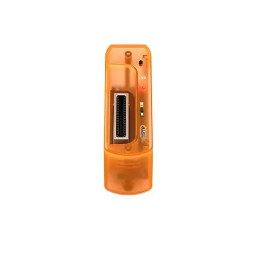 Retro-Bit Tribute 64 2.4GHz Manette sans Fil pour Nintendo 64/Switch/PC/Mac Orange Hawk - vue 5