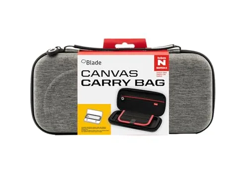 Sac de transport Blade Canvas gris Nintendo Switch 2 - vue 8