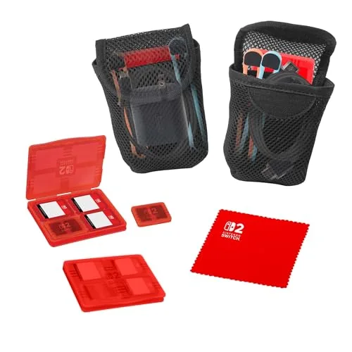 Sac de transport Nintendo Switch 2 - NINTENDO - Boîtier robuste - Protection - Multicolore - Noir - vue 4
