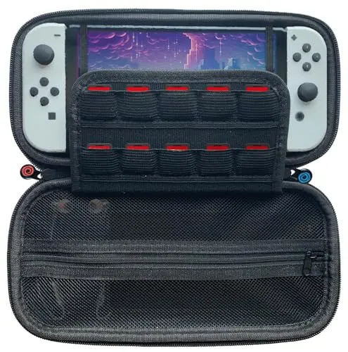 Sacoche de transport - Oniverse - Nintendo Switch - Gris foncé - Housse Gamebag - Mixte - vue 2