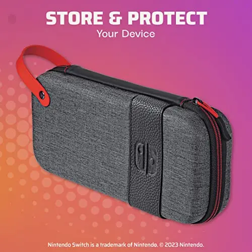 Sacoche de voyage - PDP - Elite Pull N Go - Nintendo Switch - Gris - vue 3