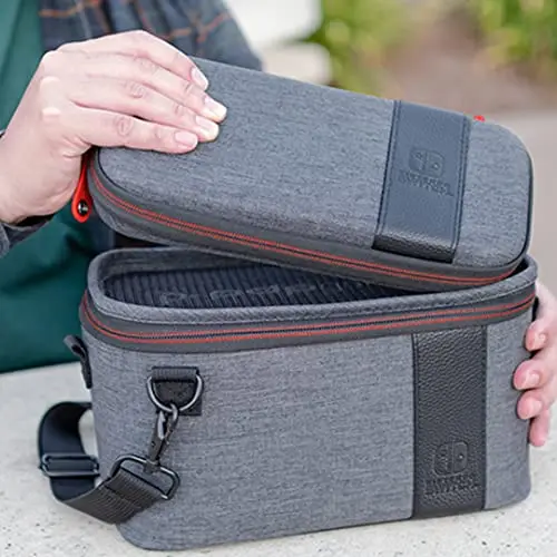 Sacoche de voyage - PDP - Elite Pull N Go - Nintendo Switch - Gris - vue 7