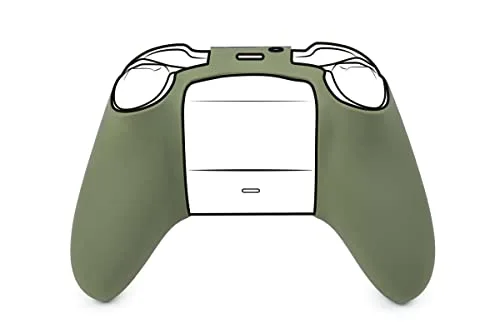 Silicon Skin - Xbox - Manette officielle - Camouflage vert - Antidérapant - Protection complète - vue 3