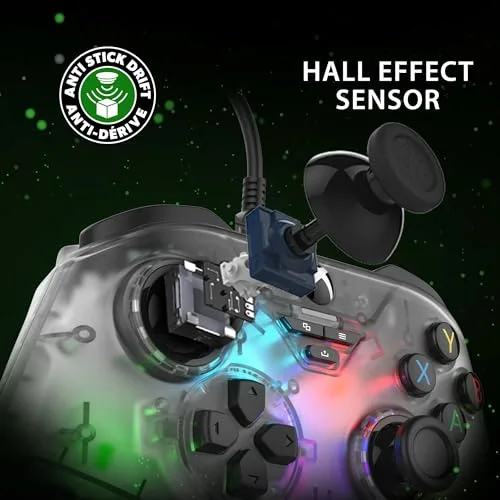 Snakebyte X RGB GamePad Xbox/PC Gris - vue 3