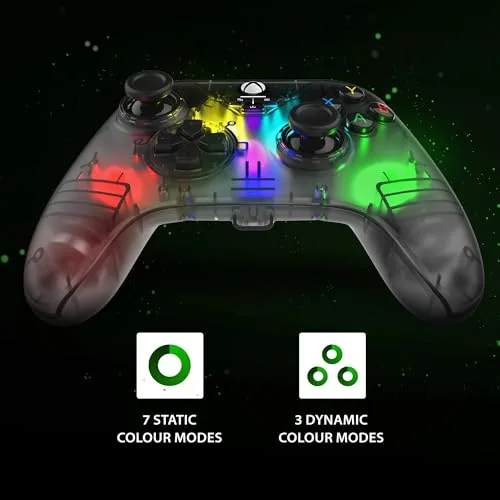 Snakebyte X RGB GamePad Xbox/PC Gris - vue 4
