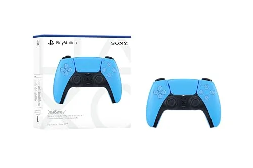 Sony Manette sans fil DualSense PS5 - Bleu ciel retour haptique & gâchettes adaptatives - vue 5