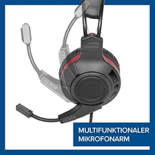 Speedlink CELSOR Casque gaming PC PS5 PS4 Xbox Series Switch - vue 8