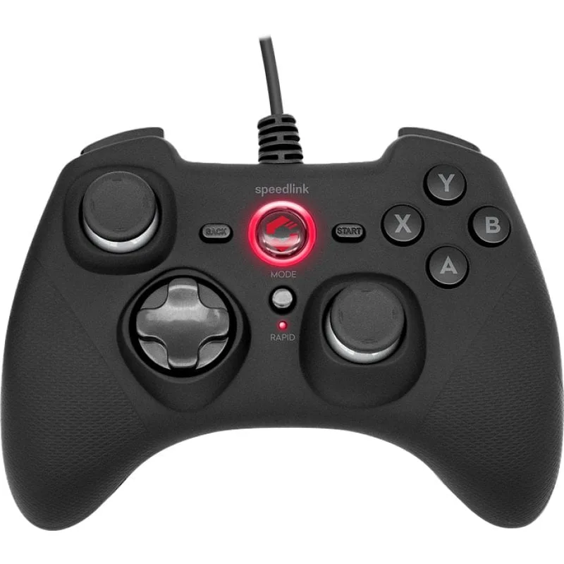 Speedlink RAIT Noir USB Manette Switch PC PS3