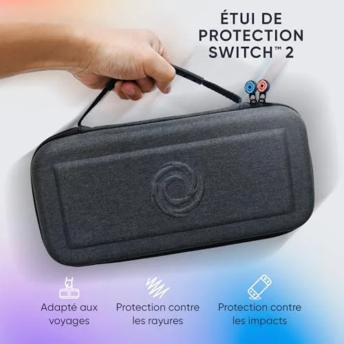 Starter kit 8 en 1 - Oniverse - Pack complet Etui de transport Protection Ecran et Accessoires pour Nintendo Switch 2 - vue 3