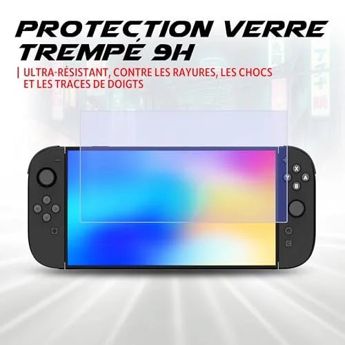Starter Pack - AKUMA - Housse Rigide Cyber S12 - Noir - Mixte - Nintendo Switch - vue 5