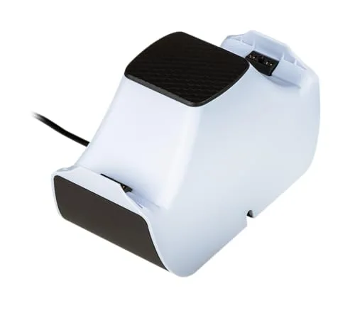 Station de charge BIGBEN Nacon PS5 Dual-Charger blanc 2 manettes - vue 2