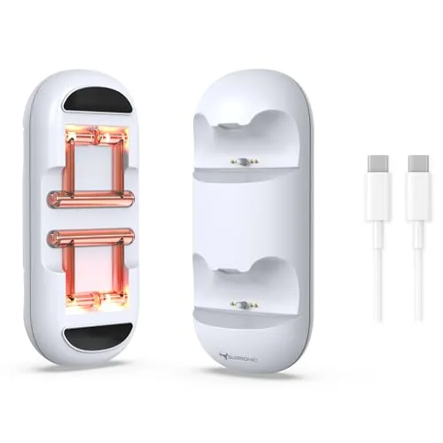 Station de charge double pour manettes PS5 Dualsense - SUBSONIC - Blanc - vue 3