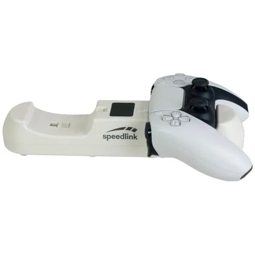 Station de Charge JAZZ USB Double pour Manette PS5 Blanche - vue 5
