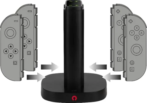 Station de charge Konix 4 Joy-Con Switch 2 - vue 2