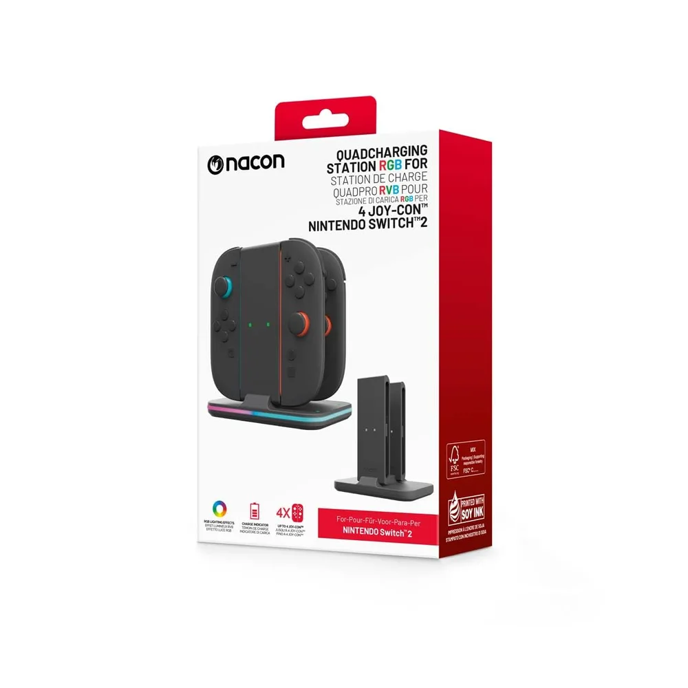 Station de charge NACON NA029116 Switch 2 - vue 3