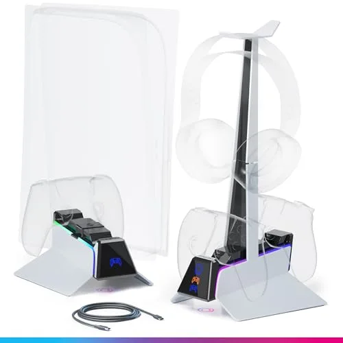 Station de charge ONiVERSE Station X3 PS5 LED - vue 2