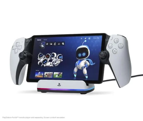 PowerA Charging Station for PlayStation Portal RGB USB-C Magnétique