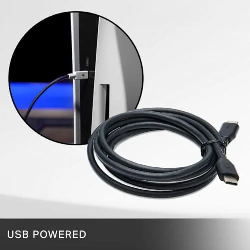 Station de charge - PowerA - Charging Station for PlayStation Portal - RGB - USB-C - Magnétique - vue 6
