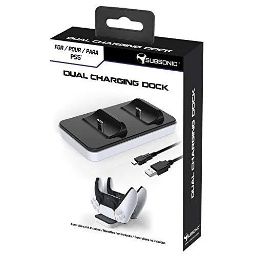 Subsonic Station d'accueil Duo LED pour PS5