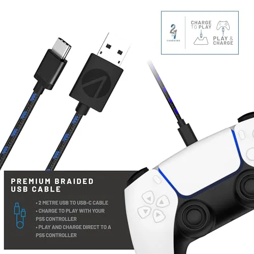 Station de recharge STEALTH SP-C100V DualSense PS5 RGB - vue 7