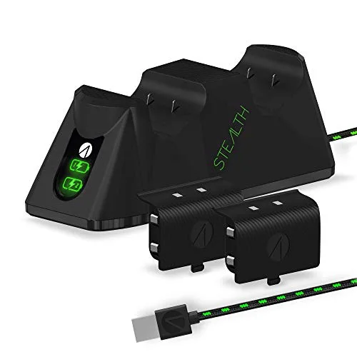 Stealth Dual USB Twin Battery Packs Chargeur Manettes Xbox Series X/S Noir - 6.99 EUR et comparatif - vue 2