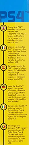 STEELPLAY Câble Dual Play & Charge - Pour manettes PS4 - Longueur : 3m - vue 4
