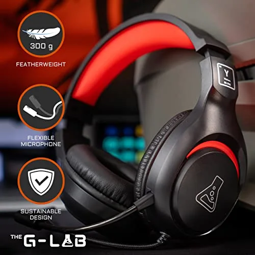 The G-Lab KORP Yttrium Noir - Casque Gaming PC PS4 Xbox - vue 4
