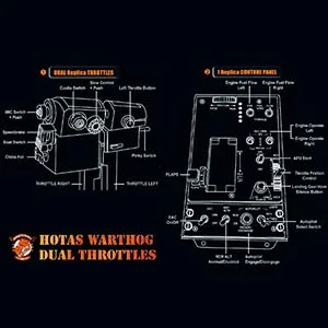 THRUSTMASTER Manette Warthog Dual Throttles - vue 6