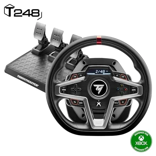 THRUSTMASTER T248 Volant de Course et Pédales Magnétiques pour Xbox Series X/S Xbox One PC - vue 2