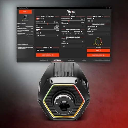 Thrustmaster T818 Servo Base Black Edition – Base de volant Direct Drive – Force Feedback – PC - vue 9