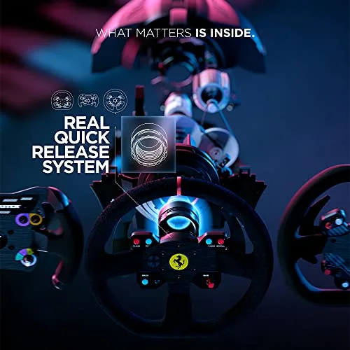 Thrustmaster Volant T300 FERRARI Alcantara Edition - PS3 / PS4 / PC / Fonctionne avec les jeux PS5* - vue 6